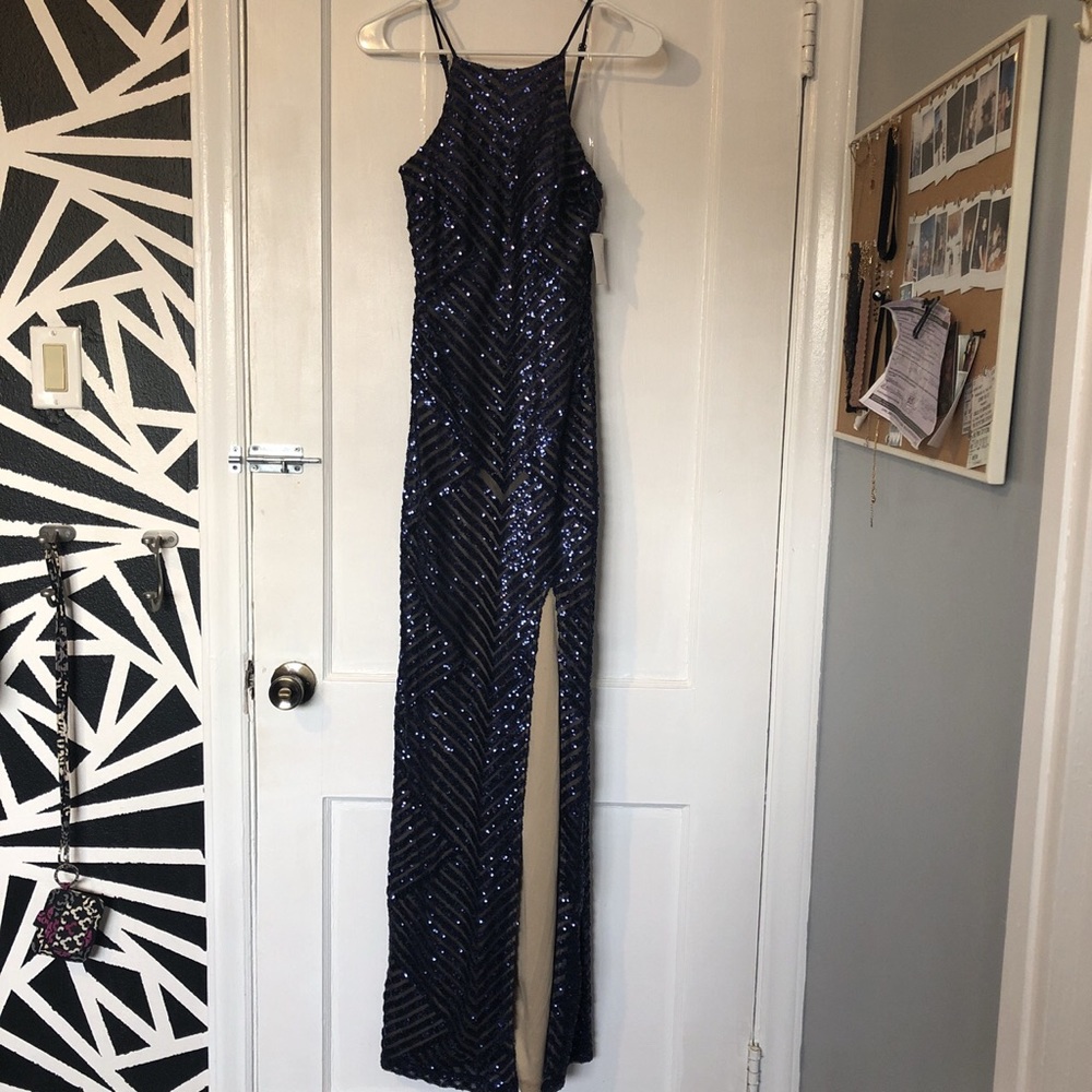 Navy blue prom / special event dress